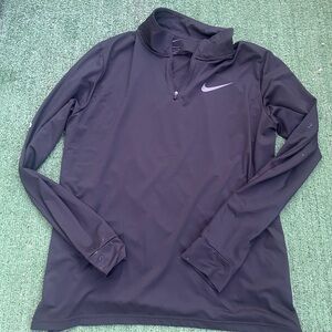 Nike Pro Black Dri-FIT Half-Zip Top
